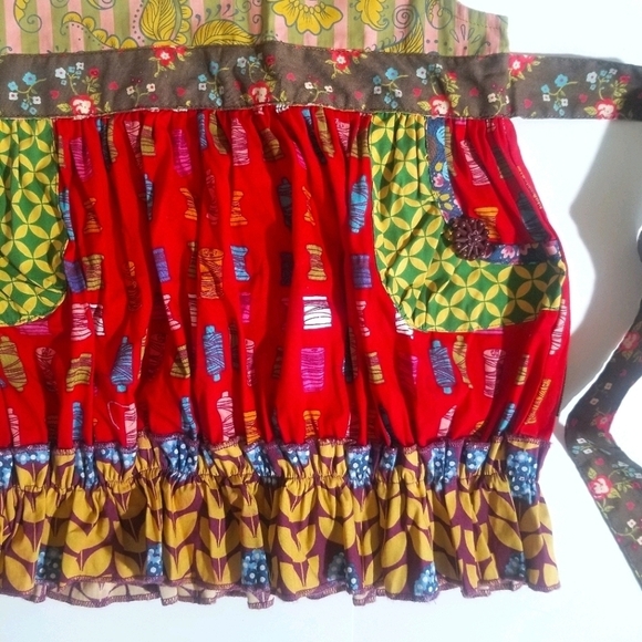 Matilda Jane Jester Red Shasta Bubble Top Size 4 - Picture 11 of 14